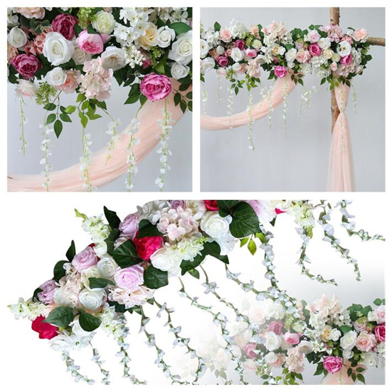 YINXIER 1M Artificial Flower Backdrop Wayfair
